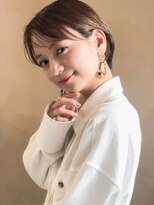 ヘアー メゾン ブレッシング(hair maison blessing)&nbsp;耳かけおしゃれショートボブ
