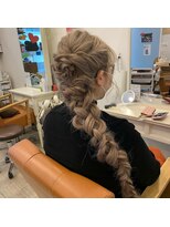 ディーカラー D-COLOR&nbsp;ラプンツェル風編みおろし