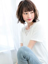 デジール(Desir)&nbsp;ブルージュ×無造作ウェーブボブ