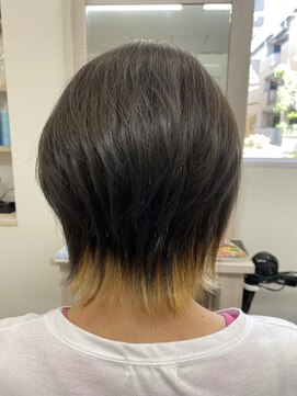 シャルム(Charme) ショートウルフ/インナーカラー