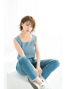 リトル 所沢(little) ランダムに揺れるフレンチホイップボブ