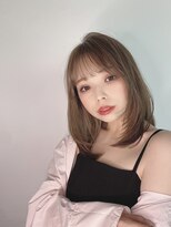 メルティーカラーフェミニンロング似合わせカット[原宿/表参道]