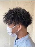 【新宿ペネロープ】マッシュ×波巻きパーマスタイル 担当 RYO