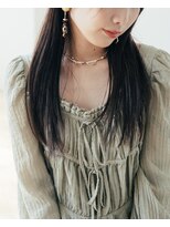 髪質改善トリートメントで美髪美人　ロング　自由が丘