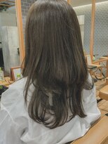 クラップス 上大岡(CLAPS)&nbsp;オリーブ/グレー/赤み消し/ウルフ/ロング/【ブリーチ無し】