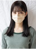 【白川】20代30代40代ストレートヘアレトロガーリー23.2.8