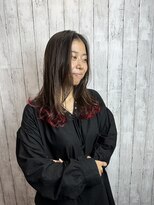 ビューティドレッセヤマノ 池袋パルコ(Beauty Dresse YAMANO)&nbsp;ミディアムアクセントカラー【ハイライト】