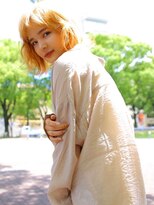 ソヨン 上挙母店(SOYON)&nbsp;無造作カール シースルーバング ニュアンスボブ