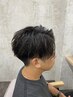 【牧野指名限定】メンズカット+眉カット　￥5500
