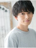 好感度抜群！アッシュブラックニュアンスマッシュヘアh仙台