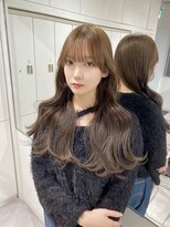 ユーフォリア 渋谷グランデ(Euphoria SHIBUYA GRANDE)&nbsp;大人っぽい韓国ヘア/アッシュベージュ/オリーブベージュ