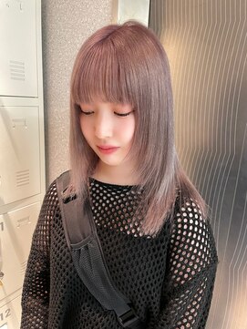 天神美容室 天神美容室×ブリーチ×レイヤー