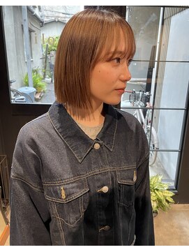 ポーズ(PAUSE) 切りっぱなしボブ