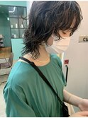 【cuzKLUB】ミディアムウルフ×パーマ＊池袋