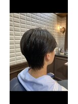 ルピナス 中田(Lupinus) レディースセンターパートスタイル