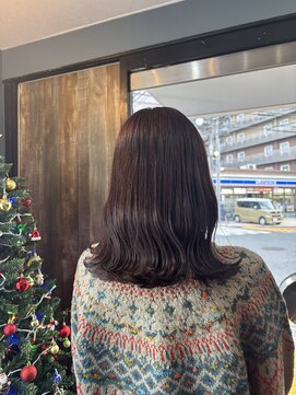 ユニコヘア(unico hair) ミディアム×ラベンダー