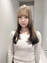 シーン 立川(SCENE)&nbsp;end color 《milk tea beige × black》