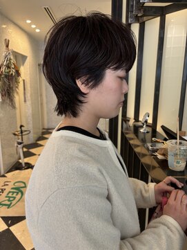 ラパンセヴェール(LA PENSEE VERT) ショートウルフ、ウルフヘア