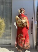 あみ下ろしスタイル