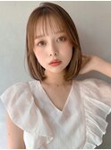 ★くびれヘアイメチェン結べるボブ前髪サイドバング#321f0508