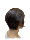 20代30代大人可愛い小顔ショート丸みボブグラボブカット
