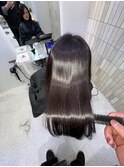 髪質改善 縮毛矯正 ストレート トリートメント レイヤーカット