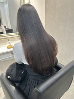 ソワンドゥブレスシエン 堀江店(soin de brace CIEN)&nbsp;くびれヘア×ハイライトカラー　［髪質改善/縮毛矯正］