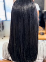 アンククロス 表参道(ANKH CROSS)&nbsp;ブルーブラック/ケアカラー/艶髪/ストレート