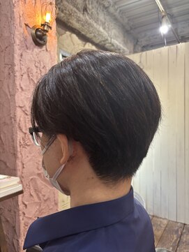 ロッソバイアルター 鎌取(ROSSO by aL-ter) スパイキーショート/ブルーブラック/フェザーパーマ/鎌取/石橋