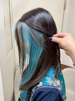 エターナルバイマティーナ(Eternal by MATINA)&nbsp;【インナーカラー×シアンブルー^】池袋美容室