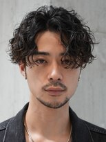 フィフス 原宿(fifth) 原宿波巻きパーマシャドウパーマメンズカット韓国センターパート