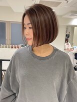 セイントローレン バイ ジルブラン(St.Lauren by JIL BLAN)&nbsp;ハイライトバレイヤージュダブルカラーショートカット