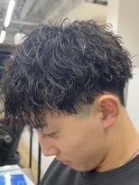ナム 錦糸町(NAM)&nbsp;MEN'S HAIR/ブルーブラック/フェザーパーマ/錦糸町