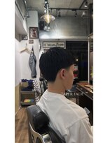 カムレイドフォーライフ(COMRADE 4 LIFE)&nbsp;大人の刈り上げ　テーパーフェード　担当 松尾竜平