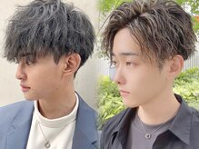 リッジ緩めのツイストスパイラルパーマお客様のライフスタイルに合わせて職場や学校でもできるヘアスタイル