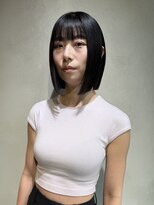 ニュートン(NEWTON)&nbsp;ボブ/タッセルボブ／切りっぱなしボブ／髪質改善／縮毛矯正