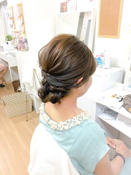 ヘアセット専門店 ナゴミ 渋谷店(nagomi) シンプルアップスタイル