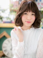 カバーヘア イヴ 戸頭店(COVER HAIR EVE)&nbsp;*EVE戸頭*Aライン★くせ毛風やわふわミディa