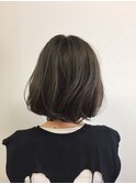 グレージュボブ