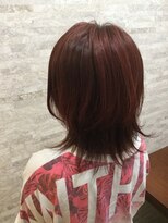 ヘア デザイン クランプ フロント(Hair Design CLAMP front)&nbsp;ピンクレッド