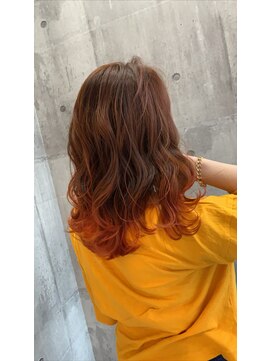 ビーチ(BEACH) オレンジグラデーション