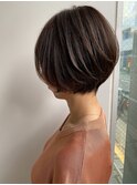 【adept金町店　軽米style】前下がりマスキュリンショート
