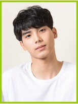 ヘアー リラックス 風香(HAIR RELAX)&nbsp;パーマショートメンズツーブロックかき上げヘア東北仙台くせ毛風