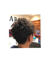 ヘアールームノア(Hair room Noa) ツーブロックショートスパイラル