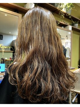 ボウ(BOW) 低温デジタルパーマ×しっかりリッジウェーブ