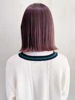 アイティーバイアルバム 藤沢店(IT by ALBUM)&nbsp;バイオレットボブ_ミニウルフテラコッタくすみブルー_ba328601