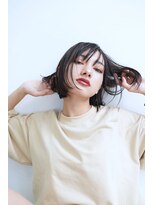 オーク ガーデン 中目黒(OAK garden)&nbsp;ダークカラー ワンレンショート 【OAK中目黒】