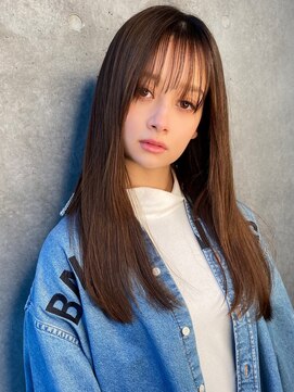 ユアーズヘア 新宿三丁目店(youres hair) シンプルだから美しい　涼風ストレートヘア　髪質改善ストレート