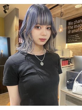 リリー(Lilley) (votan内堀)韓国ヘア×ブリーチカラー×インナーカラー