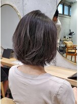 ガーデン オオタカノモリ(garden otakanomori)&nbsp;30代40代ふんわりレイヤーカット×黒髪艶髪くびれボブヘア